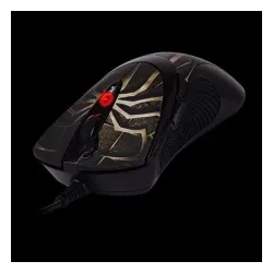 Myszka gamingowa A4Tech XL-747 przewodowa 3600 dpi laserowa czarna