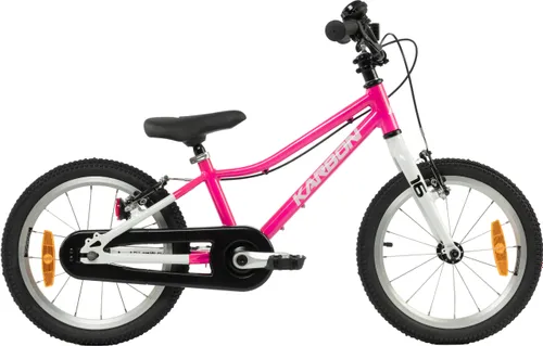 Rower dziecięcy KARBON Superlight 16 cali dla dziewczynki Różowy