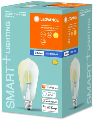 Inteligentna żarówka LED LEDVANCE Smart BTE60D 6W E27 Bluetooth