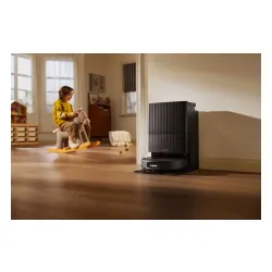 Robot sprzątający Roborock Qrevo Edge 2 Funkcja mopowania Stacja oczyszczająca Tworzenie mapy pomieszczenia Funkcje AI Czarny