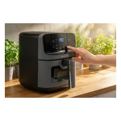 Air Fryer Frytkownica beztłuszczowa GÖTZE & JENSEN AF300T 4.5l z okienkiem do obserwacji postępów gotowania
