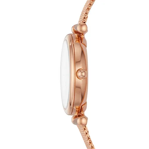 Fossil Carlie ES4433 Rose Gold / Gül Altın Saati