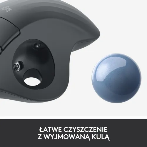 Myszka Logitech ERGO M575 Grafitowy