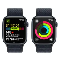 Apple Watch 9 GPS 45 мм алюминиевый Север / Север Спортивный ремешок