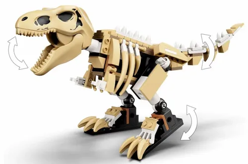 LEGO Jurassic World 76940 выставка окаменелостей тираннозавра