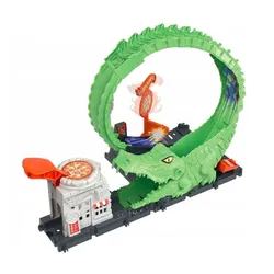 Hot Wheels Zestaw tematyczny pętla krokodyla