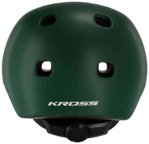 Kask KROSS Super Hero Zielony dla Dzieci (rozmiar S)