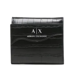 Женский маленький кошелек Armani Exchange 948530 3f784 00020 Nero