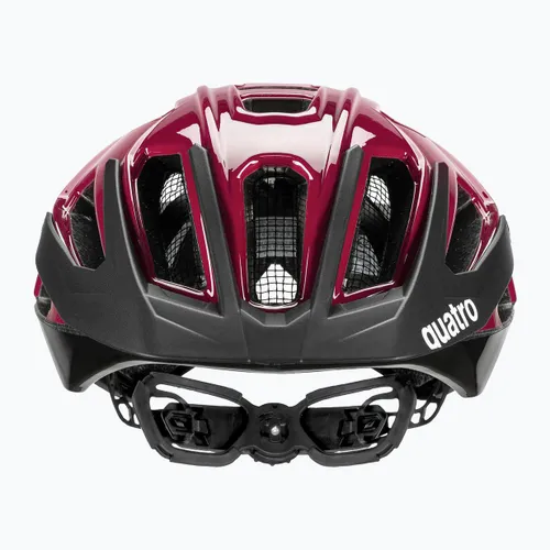 Kask rowerowy UVEX Quatro ruby red/black