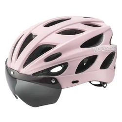 Kask rowerowy ROCKBROS 8386824304084 Różowy MTB (rozmiar L, 58-62 cm)