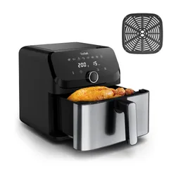 Frytkownica beztłuszczowa TEFAL EY855D10 Easy Fry Mega, 7,5 L, 8 automatycznych programów
