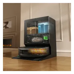 Robot sprzątający iRobot Roomba 675 Combo Czarny Funkcja mopowania Stacja oczyszczająca Tworzenie mapy pomieszczenia 63dB