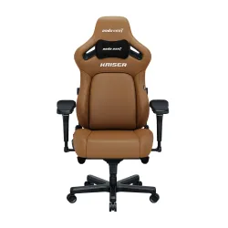 Fotel Anda Seat Kaiser 4 XL Gamingowy do 200kg Skóra Eco Brązowy