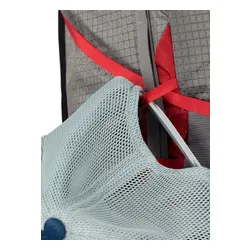 Plecak trekkingowy damski Osprey Eja Pro 55 - dale grey/poinsettia red