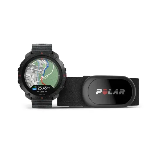 Smartwatch Polar GRIT X2 Pro 48mm GPS Czarny + H10