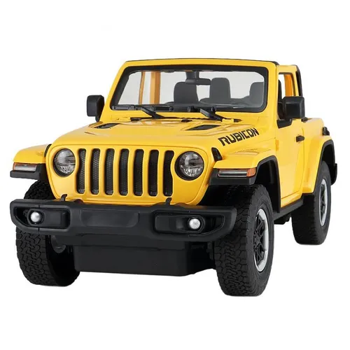 Jeep Wrangler JL R/C skala 1:14 Rastar 79400  samochód sterowany żółty