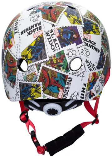 Kask DISNEY Marvel Stamps D100 Wielokolorowy dla Dzieci (rozmiar M)