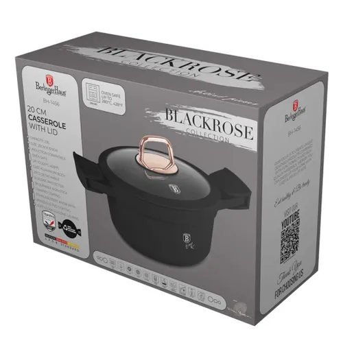 Garnek Tytanowy 20Cm Berlinger Haus Bh-1456 Black Rose