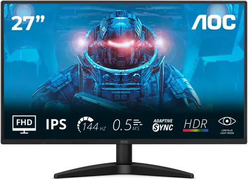 Monitor AOC 27B36X 27" 1920x1080px IPS 144Hz 0.5 ms [MPRT]