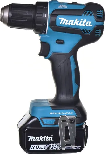 Makita Akülü Matkap DDF485RF3J 18V 3 x 3AH