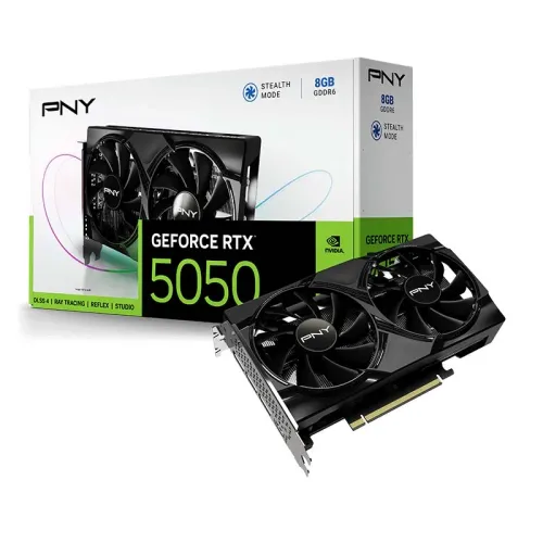 Karta graficzna PNY GeForce RTX 5050 Dual Fan 8GB GDDR6 128bit DLSS 4