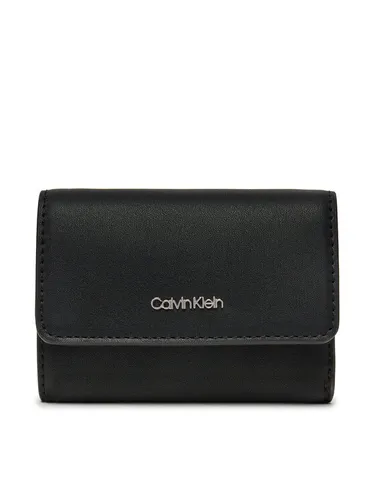 Кошелек Calvin Klein Ck Must Small Trifold, с застежкой-молнией, LV04F1030G