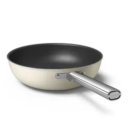 Patelnia Smeg CKFW3001CRM Indukcja Non-stick PTFE 30cm