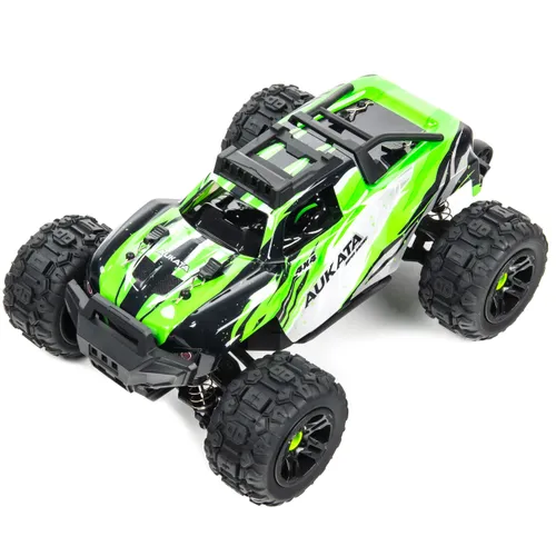 Zdalnie sterowany samochód COIL terenowy Auto 4x4 pilot terenowy 40km/h duży na  pilota zielony 1:8