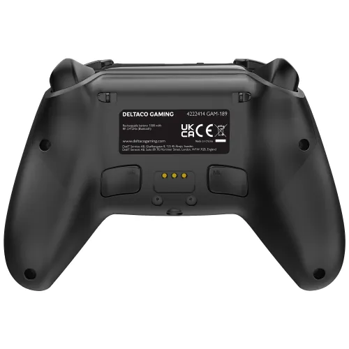 Kontroler Deltaco GAM-189 do PS5 Czarny