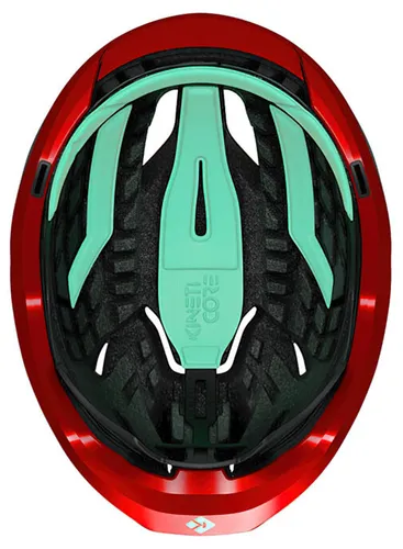 Kask rowerowy LAZER Vento KinetiCore Czerwony Szosowy (rozmiar M)
