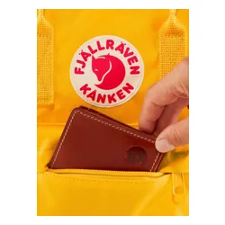 Fjallraven Kanken Mini foliage yeşil / şeftali kum sırt çantası