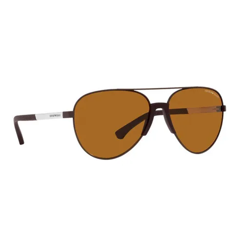 Okulary przeciwsłoneczne Emporio Armani 0EA2059 313283 Matte Brown/Polar Brown - Rozmiar (EU) 61