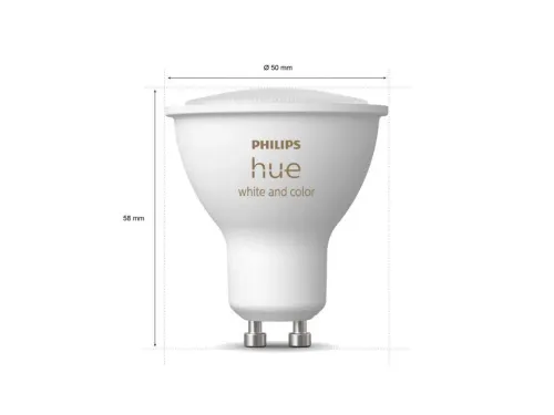 Żarówka LED Philips Hue White and Colour Ambiance GU10 2 szt.