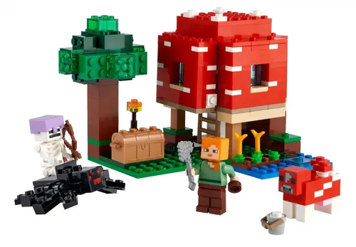 LEGO Minecraft 21179 дом в грибе