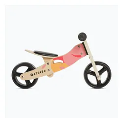 Rowerek biegowy ATTABO Ride 2w1 7" różowy