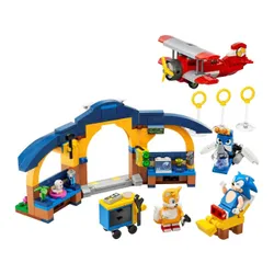 LEGO Sonic the Hedgehog 76991 Tails с мастерской и самолетом Торнадо