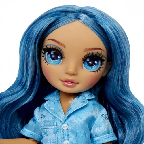 Кукла Mga Rainbow High Junior PJ Party Doll, Skyler Blue