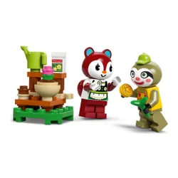 LEGO Animal Crossing 77054 Leif i jego karawan oraz sklep ogrodniczy