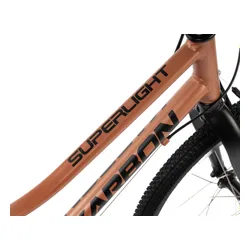 Rower dziecięcy KARBON Superlight 20 cali dla chłopca Miedziany