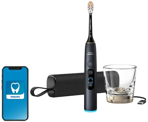 Szczoteczka soniczna PHILIPS Sonicare DiamondClean 9900 Prestige HX9813/92 Czarny