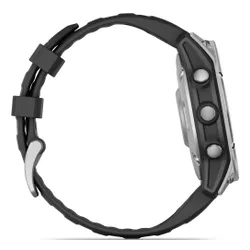 Zegarek sportowy GARMIN Fenix E 47mm Czarno-srebrny