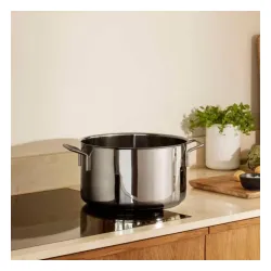 EVA TRIO 9 l - garnek ze stali nierdzewnej