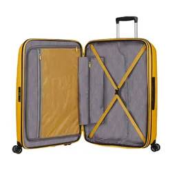 Genişletilebilir Büyük American Tourister Bon Air DLX-light yellow kılıfı