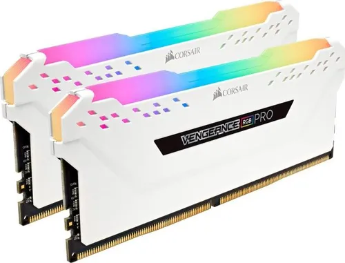 Pamięć Corsair Vengeance RGB PRO, DDR4, 32 GB, 3200MHz, CL16 (CMW32GX4M2E3200C16W)