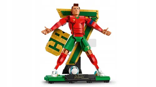 LEGO Editions 43016 Cristiano Ronaldo piłkarska legenda, zestaw klocków