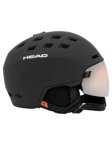 Kask narciarski męski z wbudowaną szybą HEAD RADAR black 2023 - Rozmiar - XL/XXL