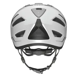 Kask rowerowy ABUS Pedelec 2.0 Pearl Biały Miejski (rozmiar L)