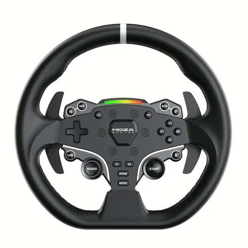 Kierownica MOZA Racing R3 RS074 do PC Zestaw gamingowy (baza R3 DD + kierownica ES Lite + pedały SRP-Lite + zaciski)
