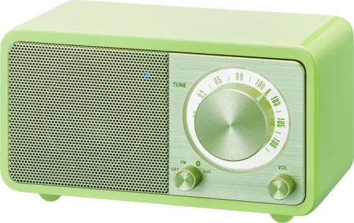 Radioodbiornik Sangean GENUINE MINI WR-7 Radio FM Bluetooth Zielony