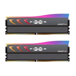Pamięć RAM Silicon Power XPOWER Storm RGB DDR5 32GB (2 x 16GB) 6000 CL36 Szary
